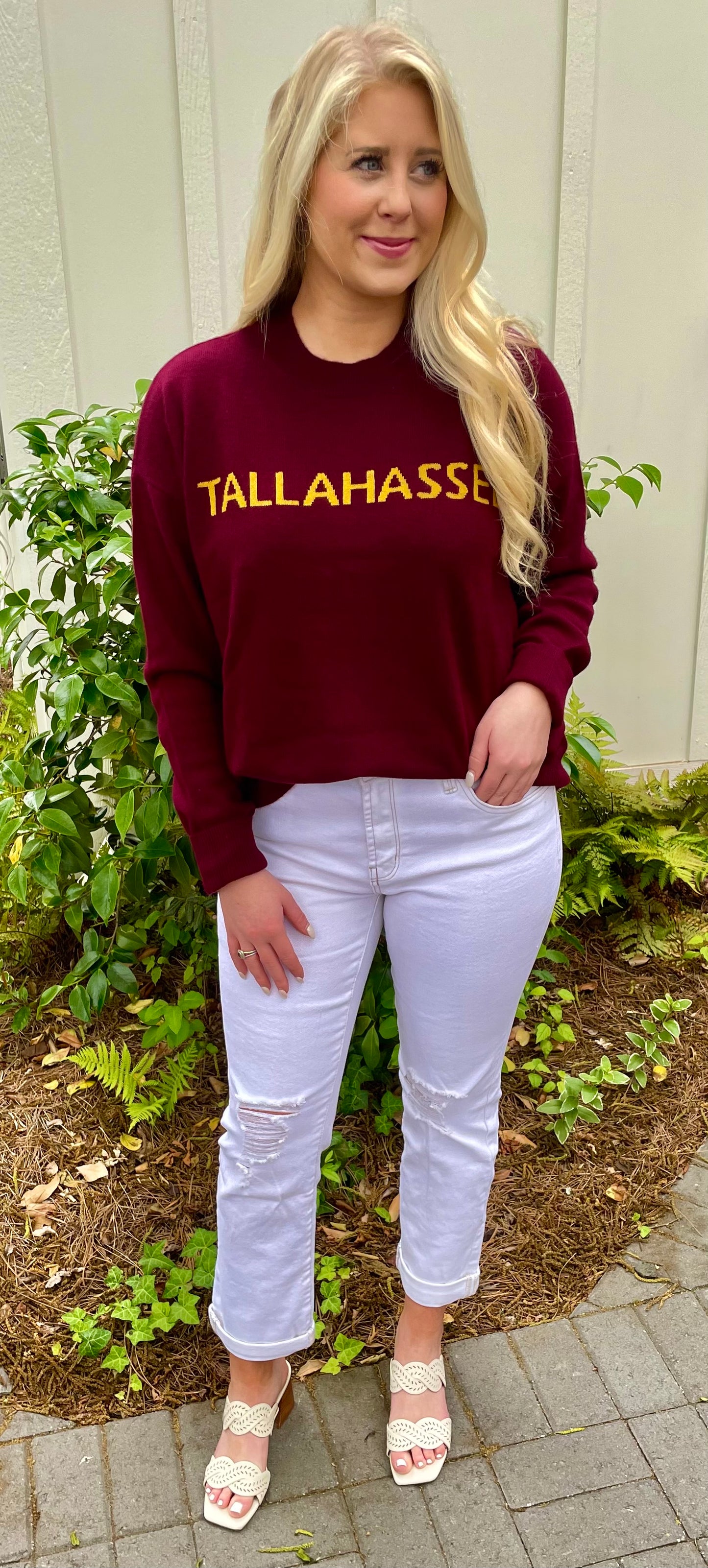 Tallahassee, Florida Cashmere Sweater