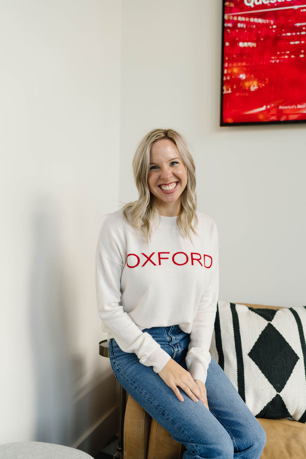 Oxford, Mississippi Cashmere Sweater