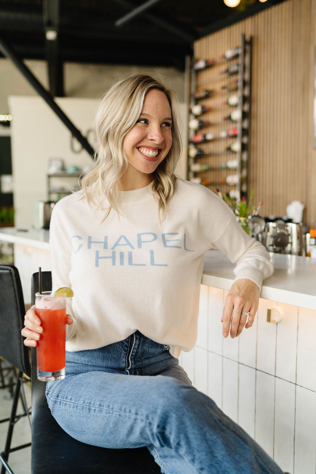 Chapel Hill, North Carolina Cashmere Sweater
