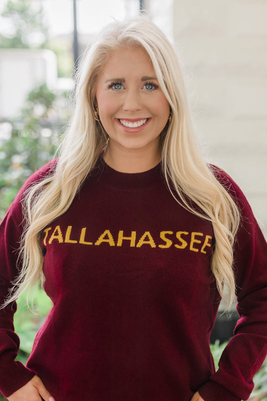 Tallahassee, Florida Cashmere Sweater
