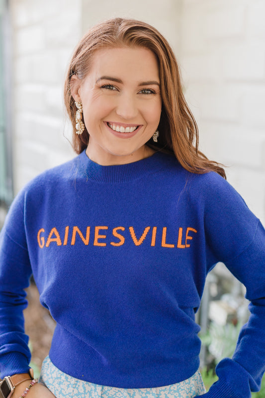 Gainesville, Florida Cashmere Sweater