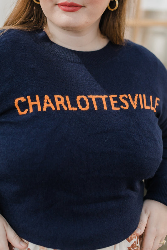Charlottesville, Virginia Cashmere Sweater