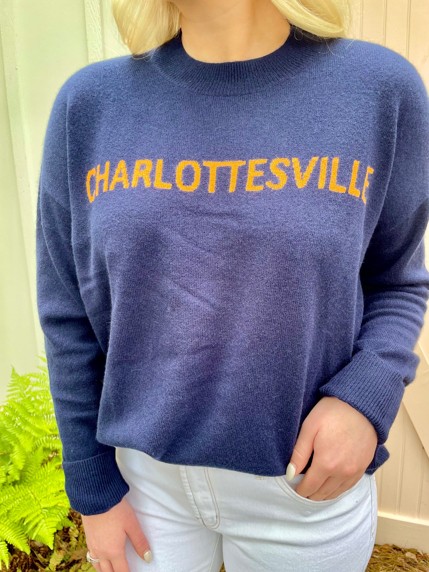 Charlottesville, Virginia Cashmere Sweater