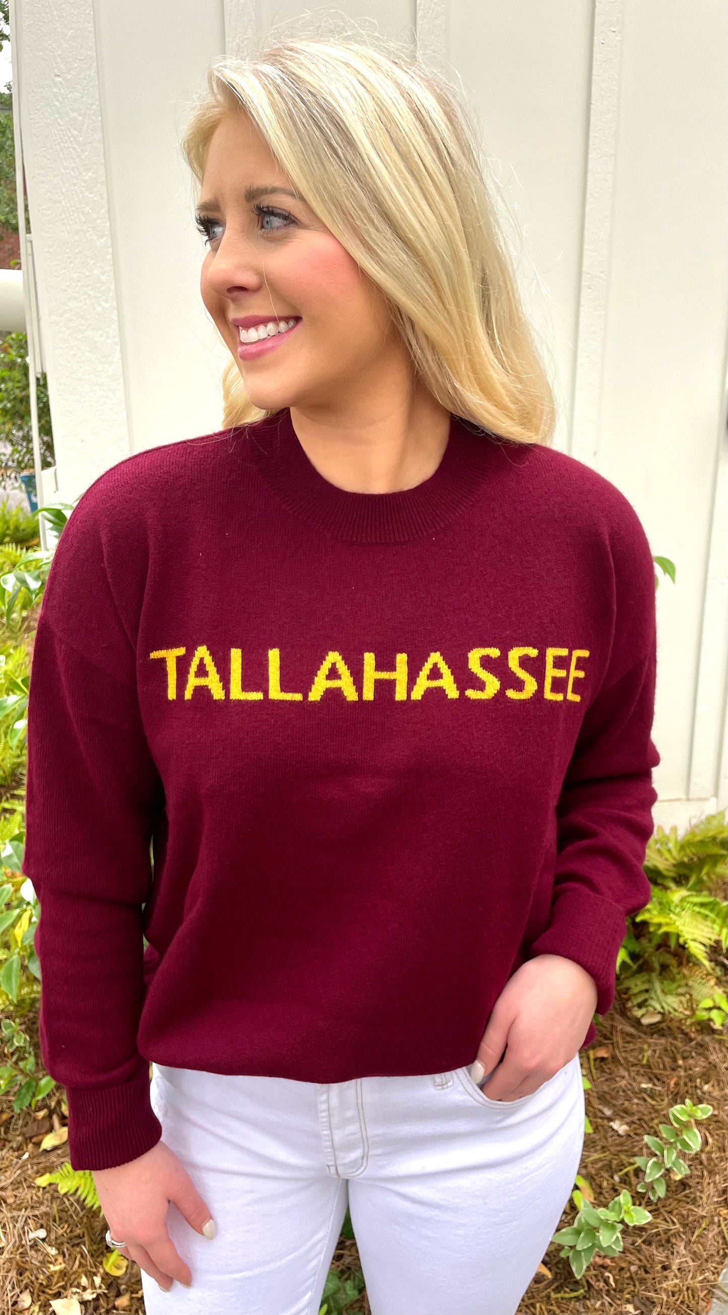 Tallahassee, Florida Cashmere Sweater