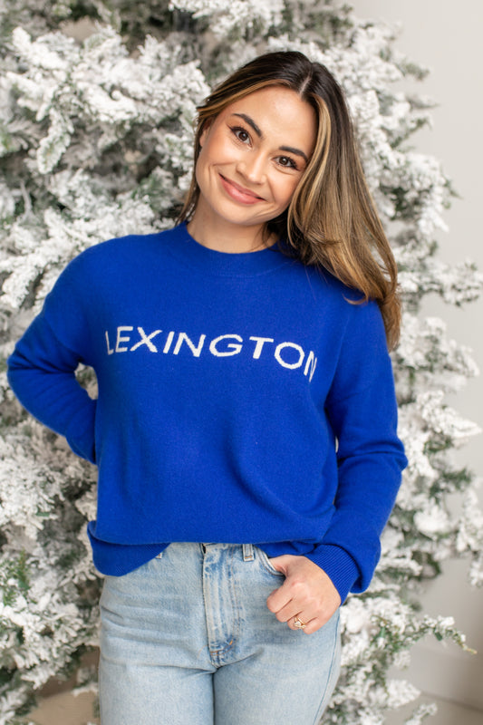 Lexington, Kentucky Cashmere Sweater