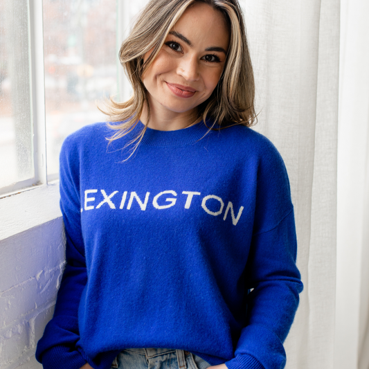 Lexington, Kentucky Cashmere Sweater