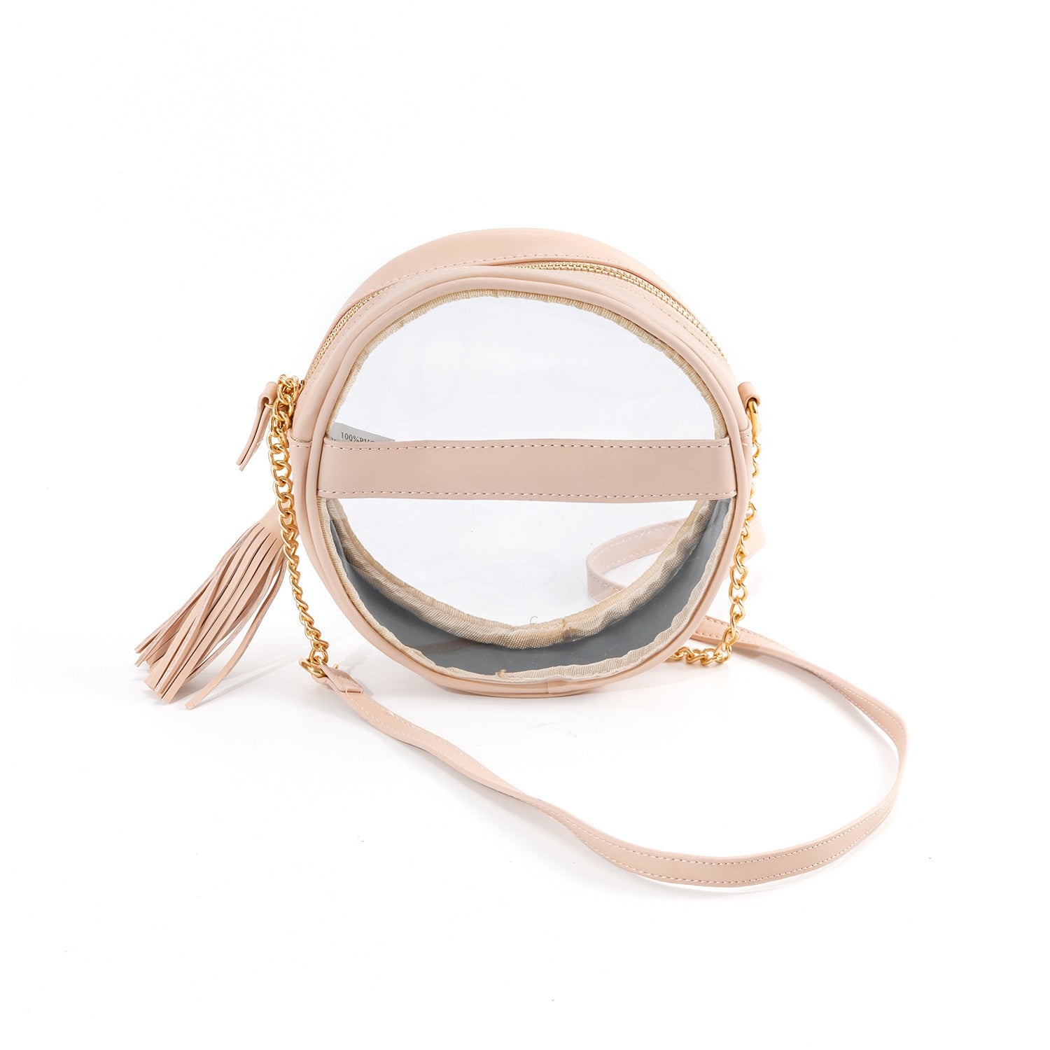 Isabelle Clear Circle Bag in Celeste Leather - Joey James The Label – Joey  James, The Label