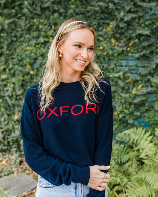 Oxford, Mississippi Cashmere Sweater