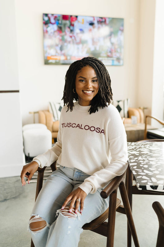 Tuscaloosa, Alabama Cashmere Sweater