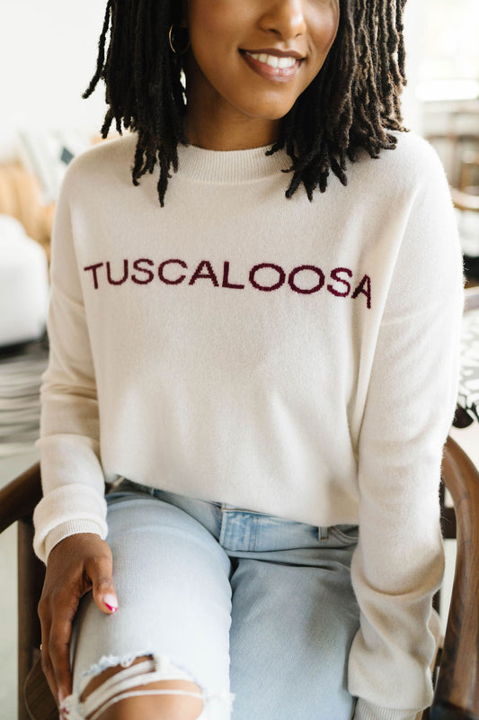 Tuscaloosa, Alabama Cashmere Sweater